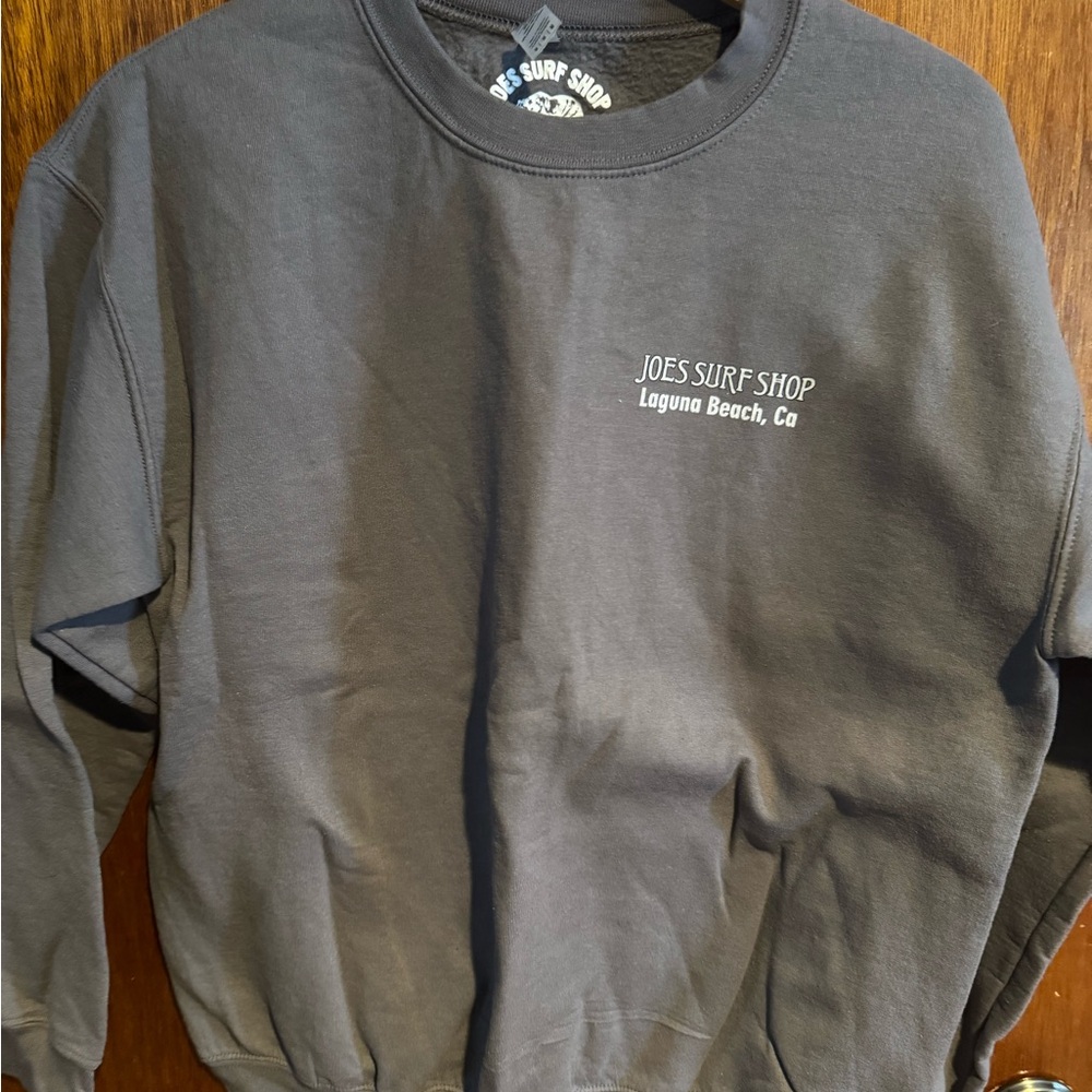 Joe's Surf Shop Charcoal Crewneck Sweatshirt